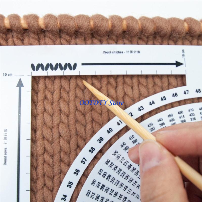 Embroidery Converter - 367A Çift Taraflı Ölçekli Örgü Ölçer