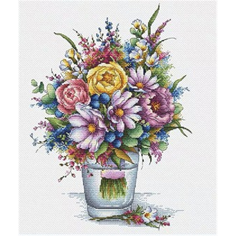 Embroidery World - ZZ6455 DIY Çapraz Dikiş Kitleri Çapraz