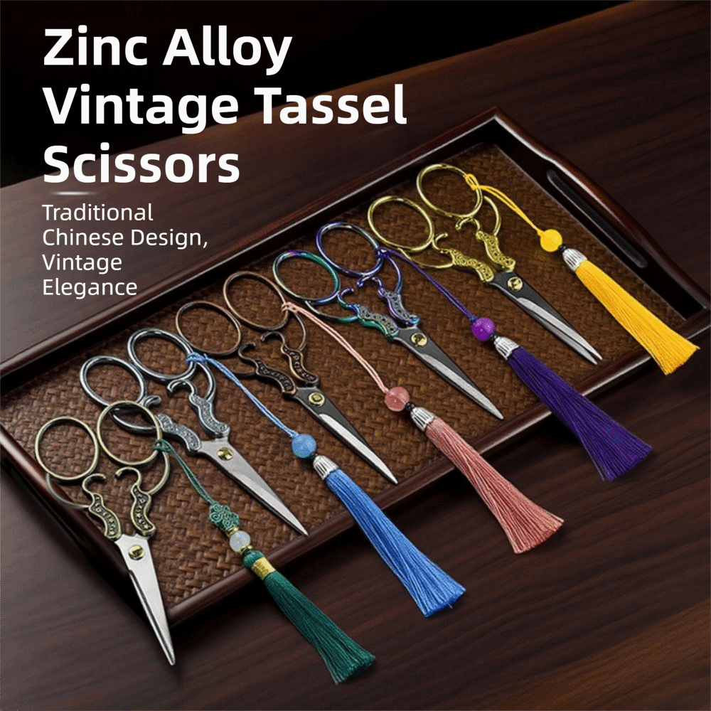 Embroidery Scissors Small - Güzel Çinko Alaşımlı Nakış Makası Vintage