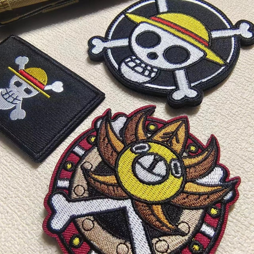 Embroidery Patches - One Piece Çizgi Film kolluk yaması