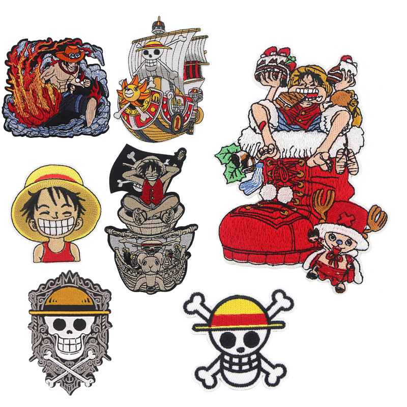 Embroidery Patches - Japon Anime Nakış Yaması, Giysiler İçin