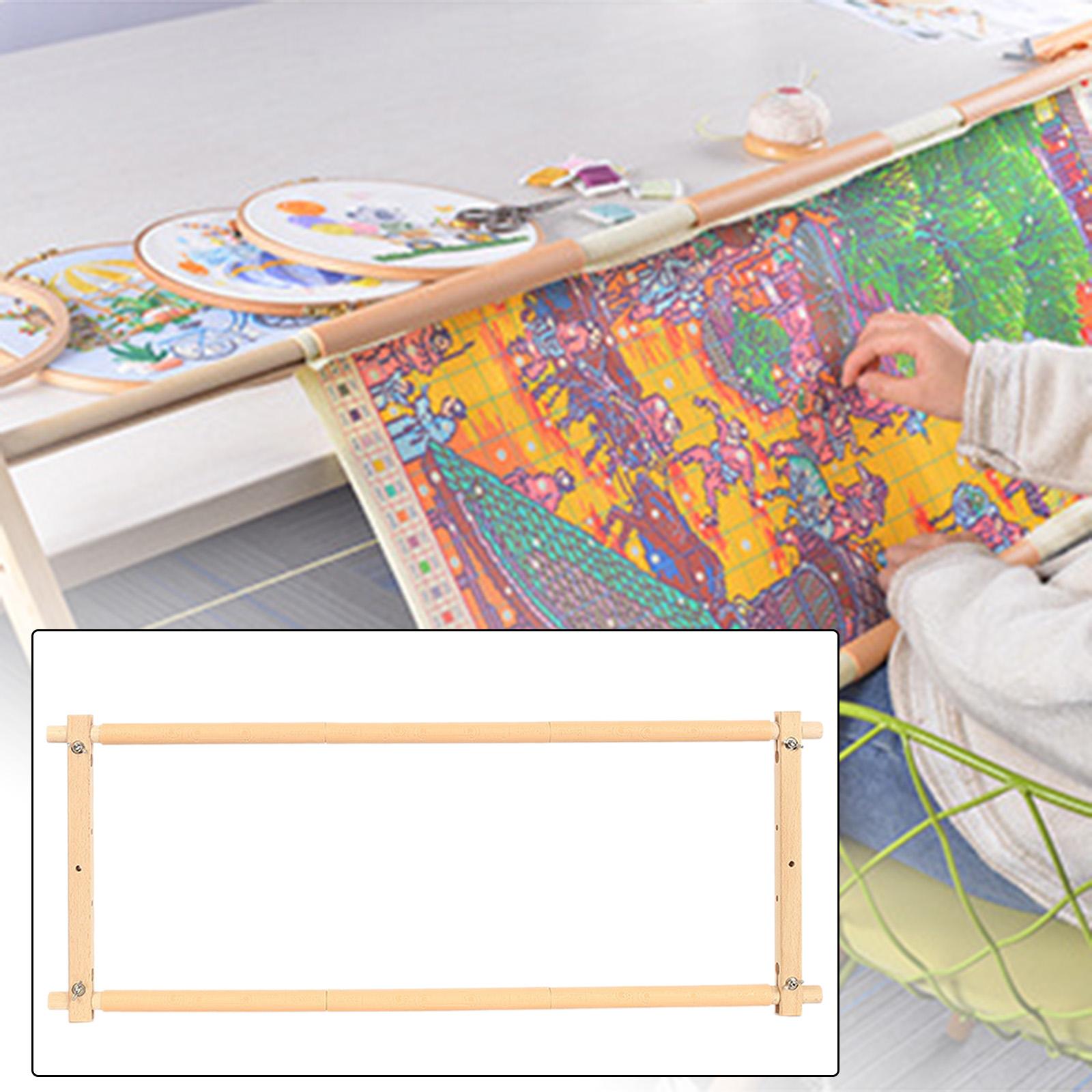 Embroidery Converter - Nakış Goblen Çerçevesi Masif Ahşap Ev