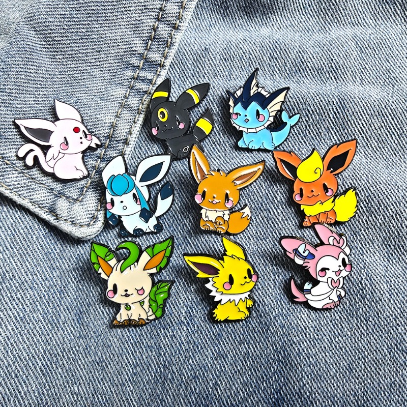 Embroidery Textile - Sıcak 9 Parça Anime Elf Broş