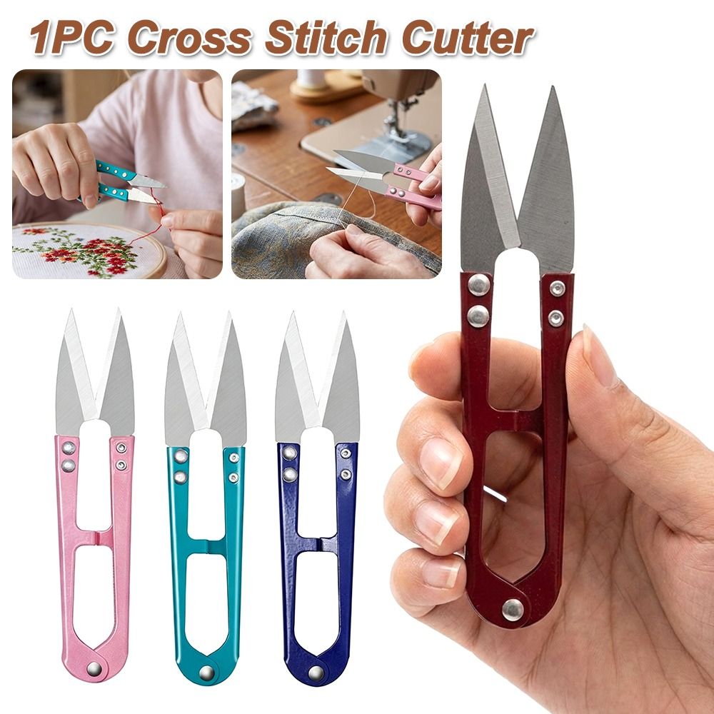 Embroidery Scissors Small - Yeni U Şekilli Dikiş Makası Metal