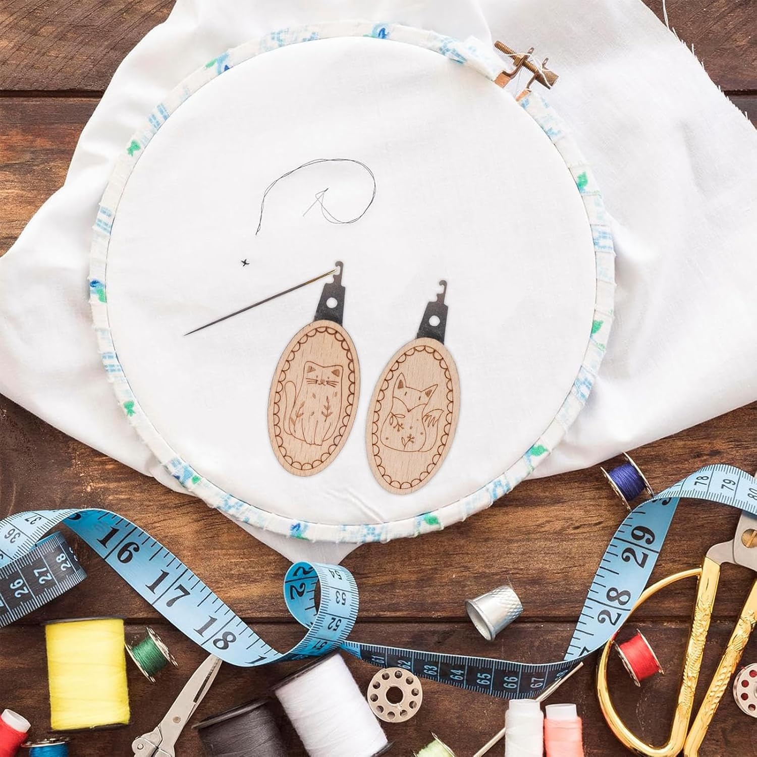 2 adet/takım iğne geçiriciler  - Embroidery Converter incelemesi ve fiyatı