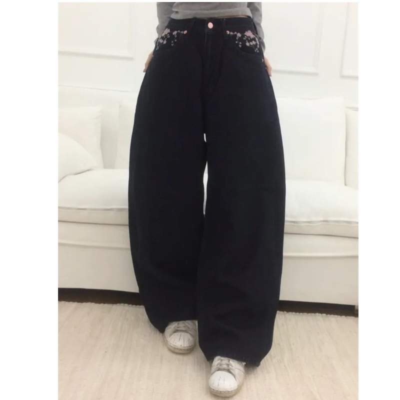Sakura Nakışlı Bol Kesimli Kot - Embroidery Jeans Sakura incelemesi ve fiyatı
