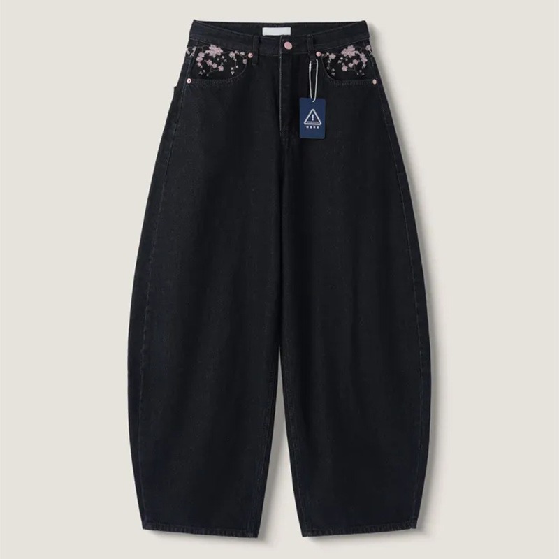 Sakura Nakışlı Bol Kesimli Kot - Embroidery Jeans Sakura incelemesi ve fiyatı