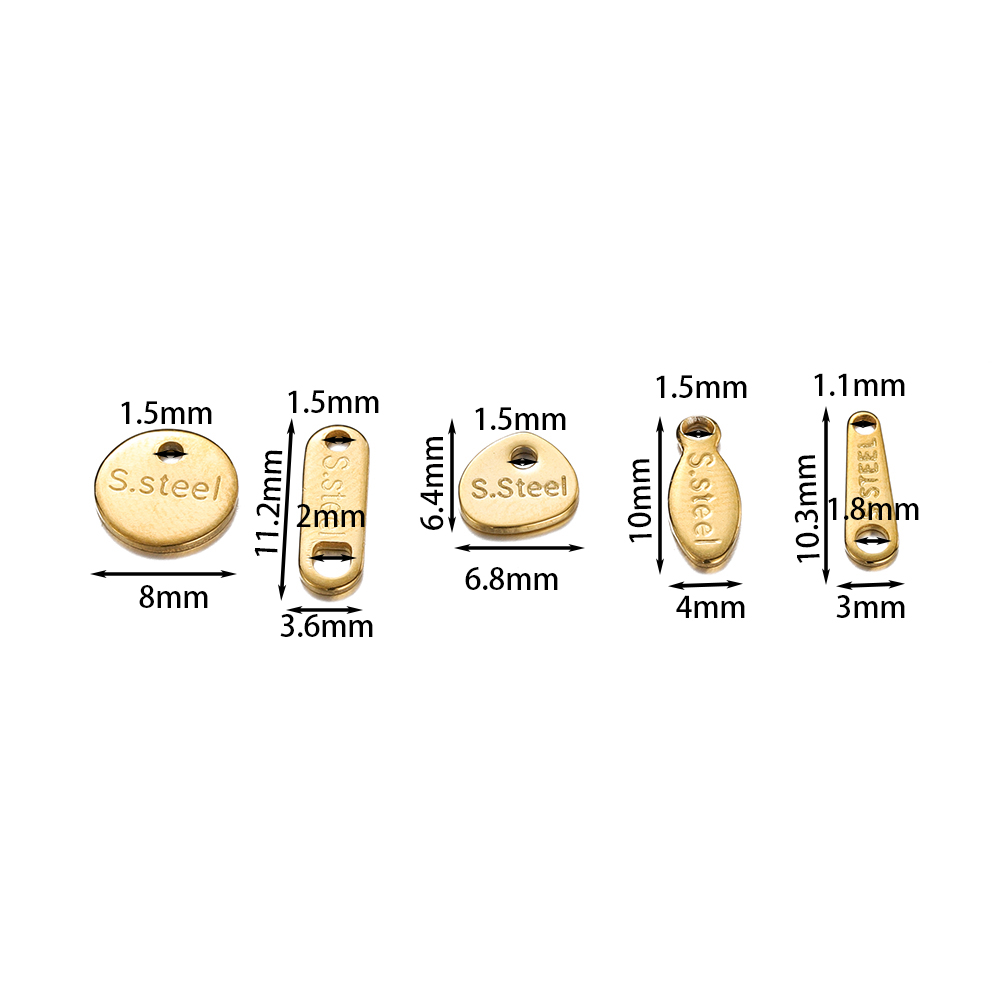 20/50 adet Paslanmaz Çelik Alt - Embroidery Charm incelemesi ve fiyatı