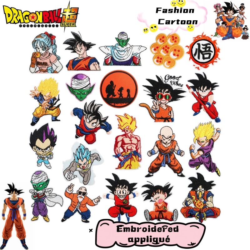 Dragon Ball Japon Anime Karakt - Embroidery Patches incelemesi ve fiyatı