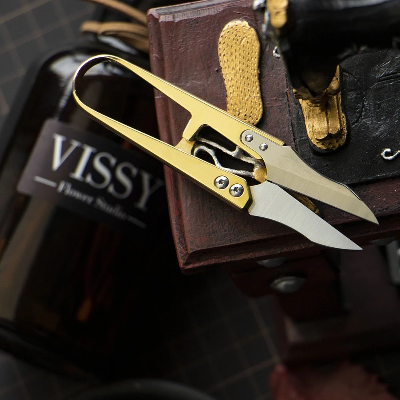 Pirinç Küçük Makas Deri Küçük  - Embroidery Scissors Small incelemesi ve fiyatı