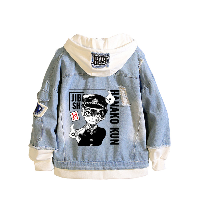 Tuvalete bağlı Hanako-kun Demi - Embroidery Jacket Jeans incelemesi ve fiyatı