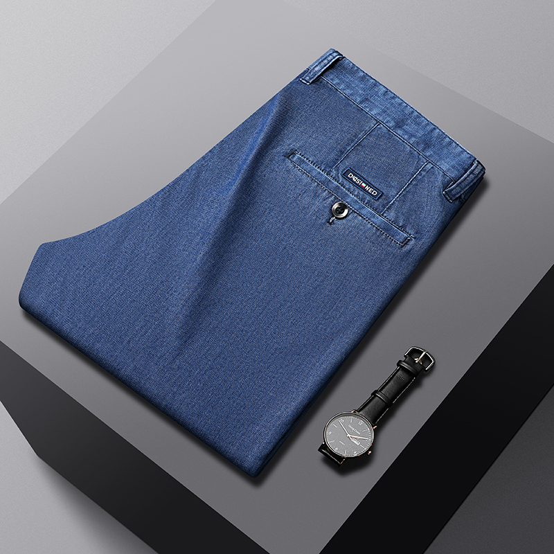 2026 Yeni Bahar erkek Açık Mav - Embroidery On Jeans incelemesi ve fiyatı
