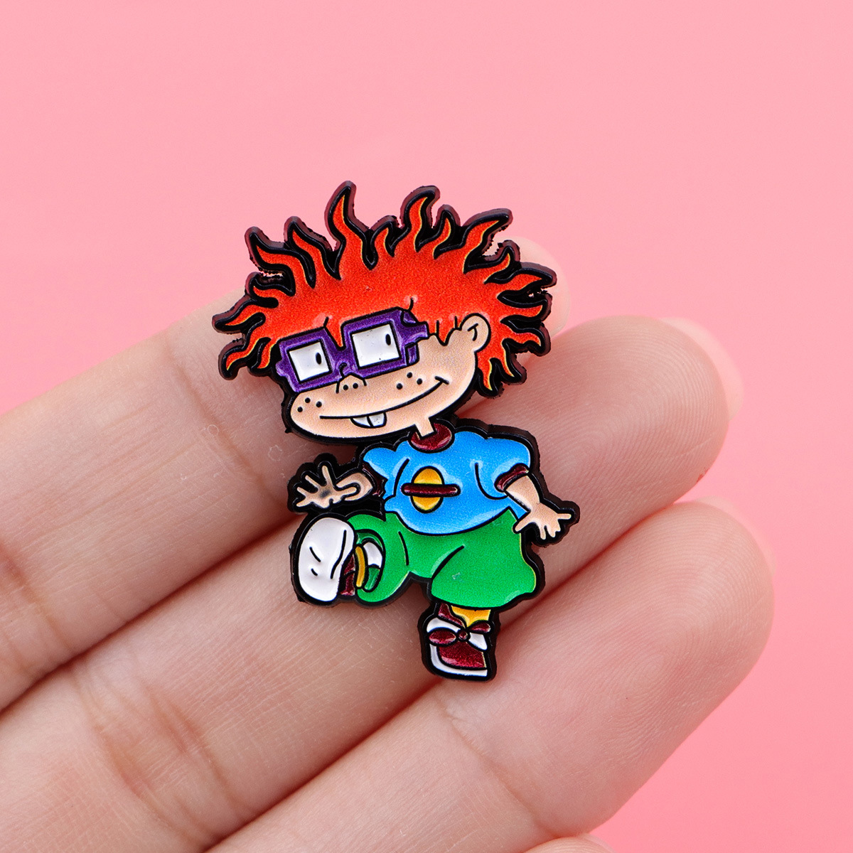 Rugrats broş iğnesi giyim sırt - Embroidery Textile incelemesi ve fiyatı