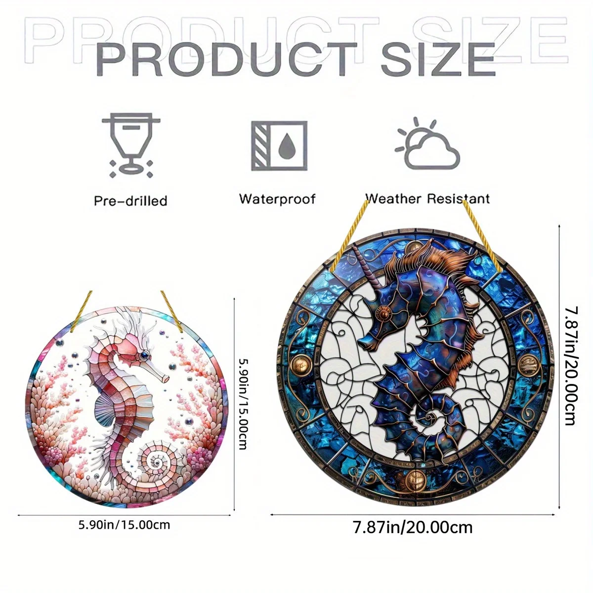 Sualtı Dünyası SunCatcher Burc - Embroidery Water incelemesi ve fiyatı