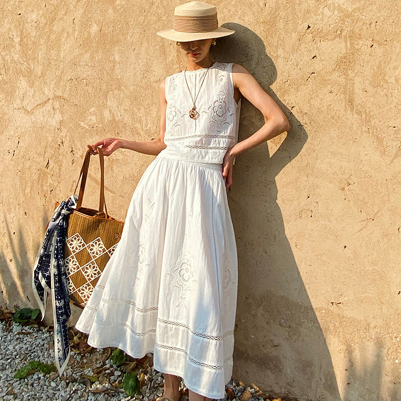 Fransız Tasarımcı Boho Beyaz P - Embroidery Uniforms incelemesi ve fiyatı