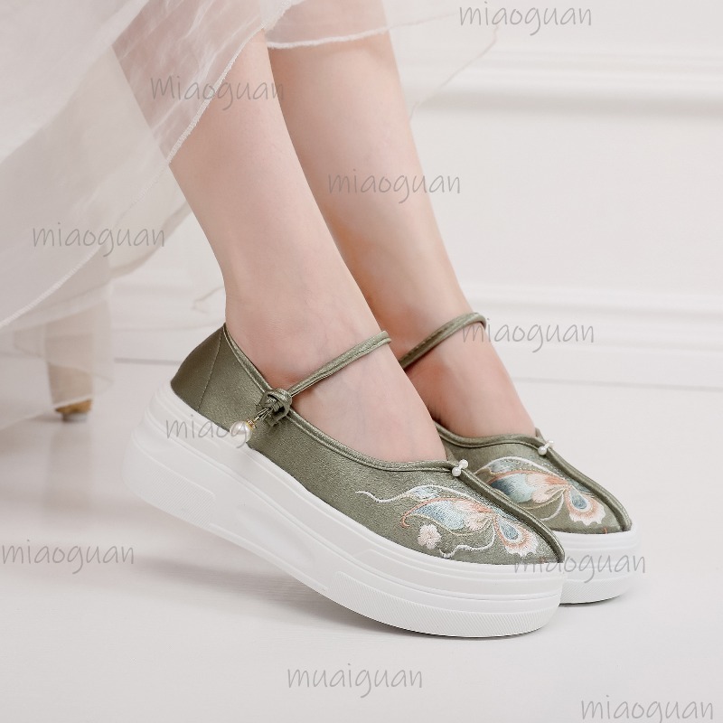 Kadın Çin Tarzı İşlemeli Platf - Embroidery Shoes incelemesi ve fiyatı