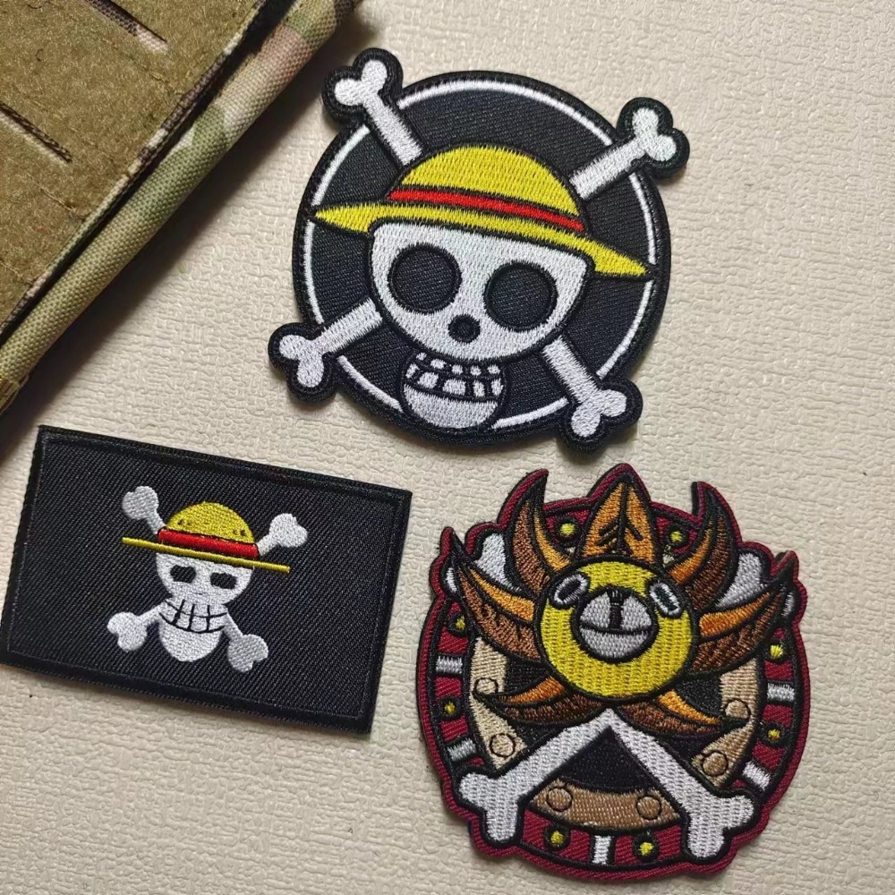 One Piece Çizgi Film kolluk ya - Embroidery Patches incelemesi ve fiyatı