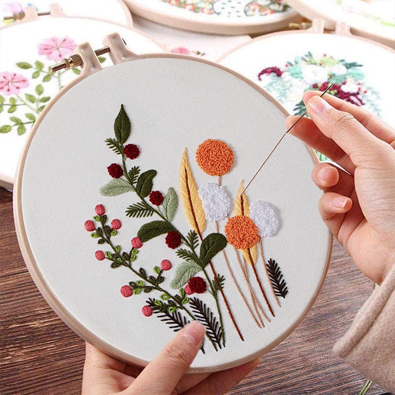 3D Çiçek Bitki Deseni, Yeni Ba - Embroidery Lovers incelemesi ve fiyatı
