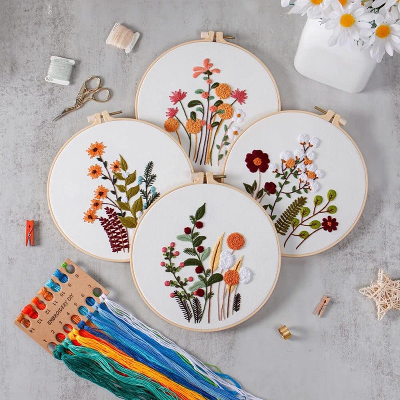 3D Çiçek Bitki Deseni, Yeni Ba - Embroidery Lovers incelemesi ve fiyatı