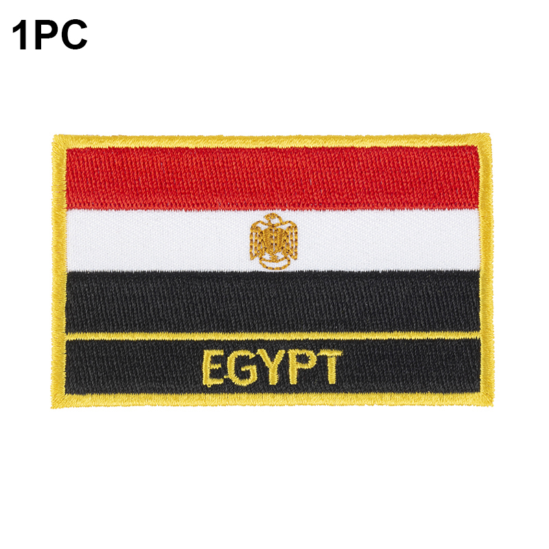 1-100 adet 8*5cm Mısır Bayrağı - Embroidery In Egypt incelemesi ve fiyatı