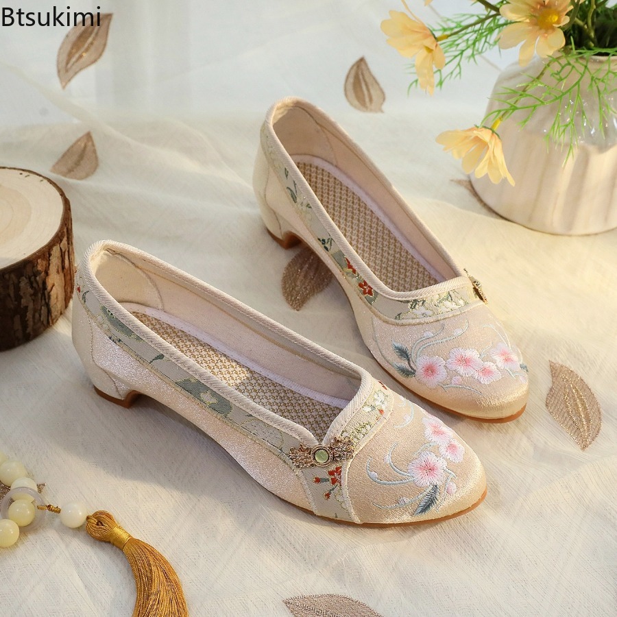 2026 yeni kadın ayakkabıları e - Embroidery Shoes incelemesi ve fiyatı