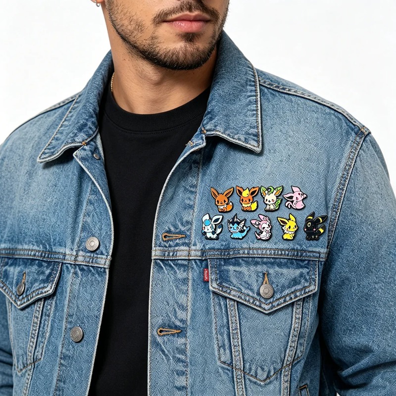 Sıcak 9 Parça Anime Elf Broş S - Embroidery Textile incelemesi ve fiyatı