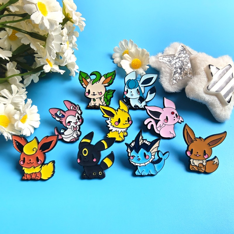 Sıcak 9 Parça Anime Elf Broş S - Embroidery Textile incelemesi ve fiyatı