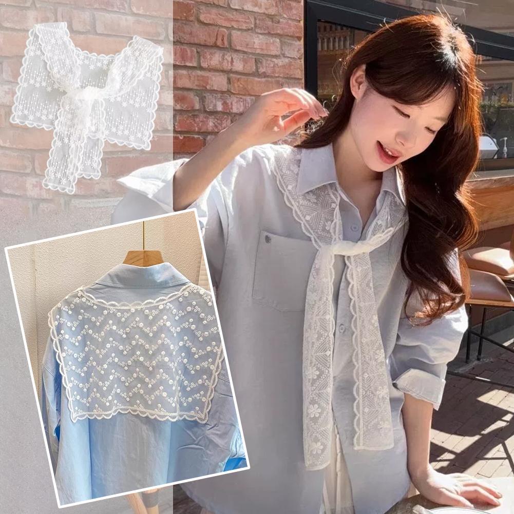 Fransız dantel şal eşarp kadın - Embroidery Uniforms incelemesi ve fiyatı