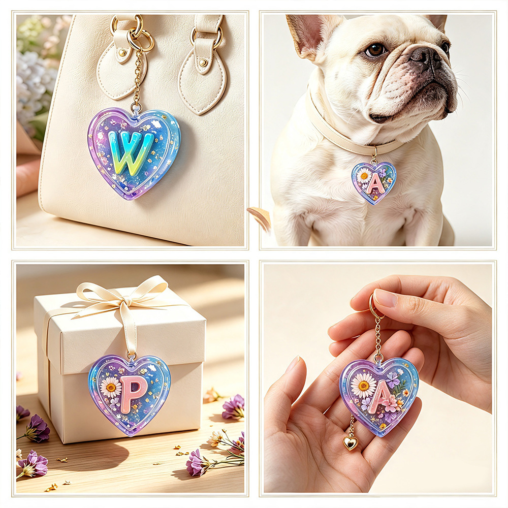 26 Harf ve Kalp Silikon Kalıpl - Embroidery Charm incelemesi ve fiyatı