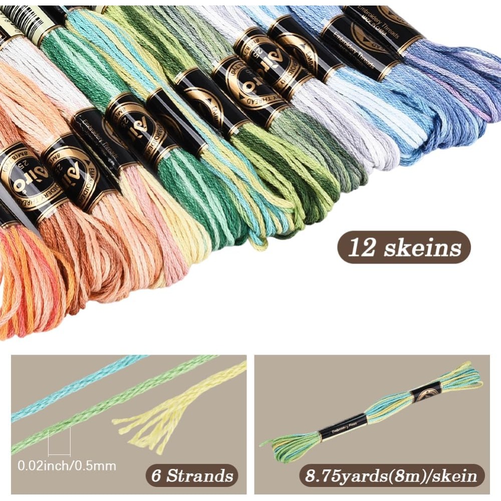 12 Sarım 105 Yard Çapraz Dikiş - Embroidery Threads incelemesi ve fiyatı