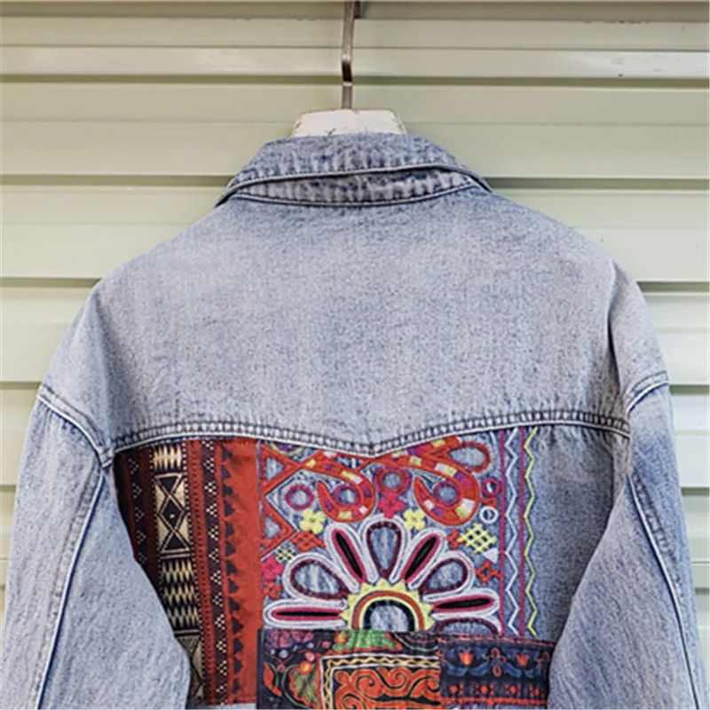 Bohemia Nakış Ekleme Büyük Cep - Embroidery Jacket Jeans incelemesi ve fiyatı