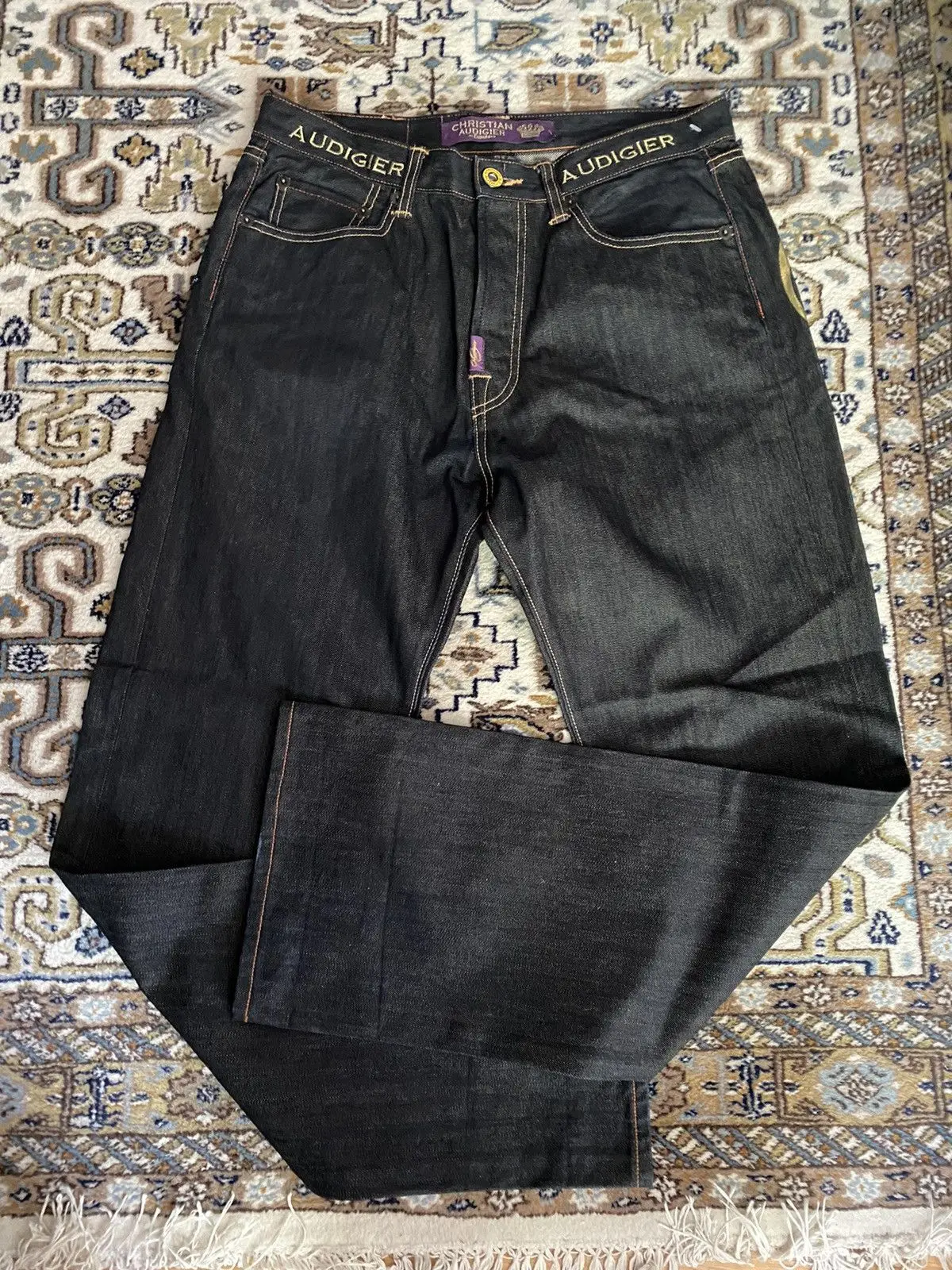 Y2k 2000s Özgürlük Heykeli Elm - Embroidery Jeans Sakura incelemesi ve fiyatı