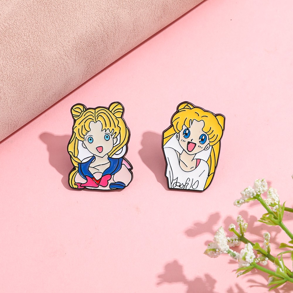 2 Adet Komik Karikatür Broş Se - Embroidery Textile incelemesi ve fiyatı