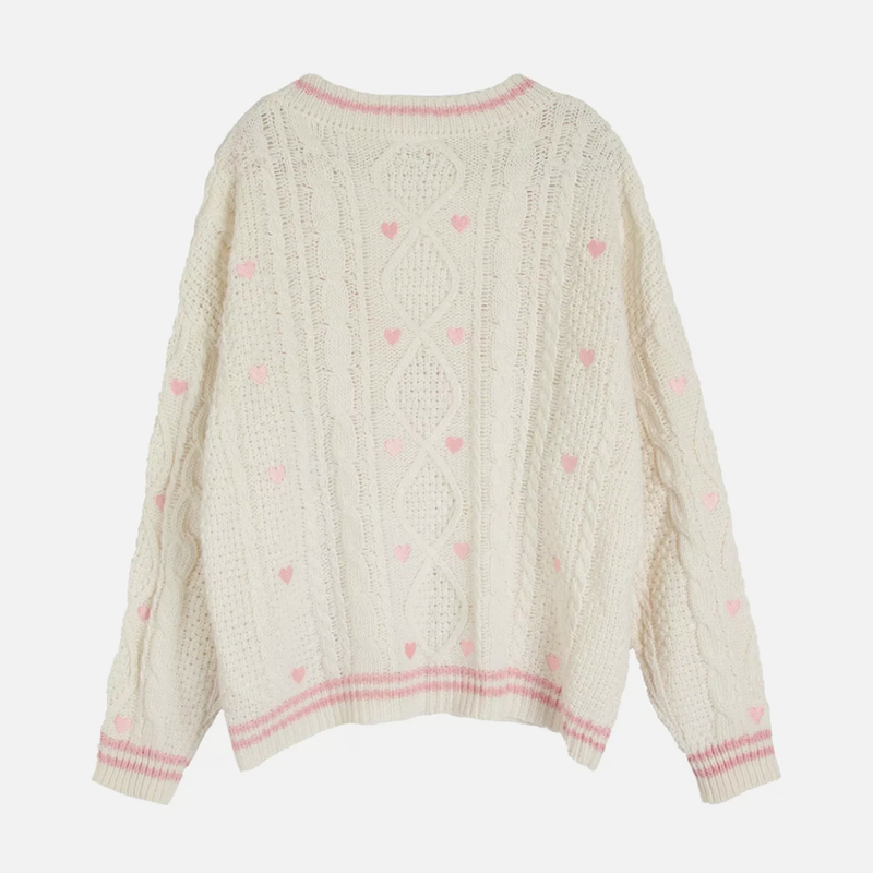 Pembe Kalp Düğmeli Nakış Yamal - Embroidery Lovers incelemesi ve fiyatı