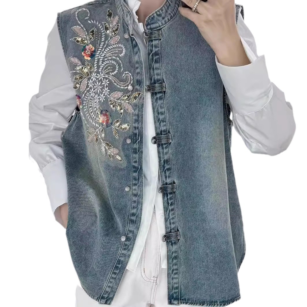 Denim Mont Kadın Yelekler Ceke - Embroidery Jacket Jeans incelemesi ve fiyatı