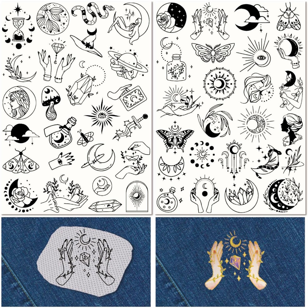 51 adet Boho Ay Güneş Suda Çöz - Embroidery Water incelemesi ve fiyatı