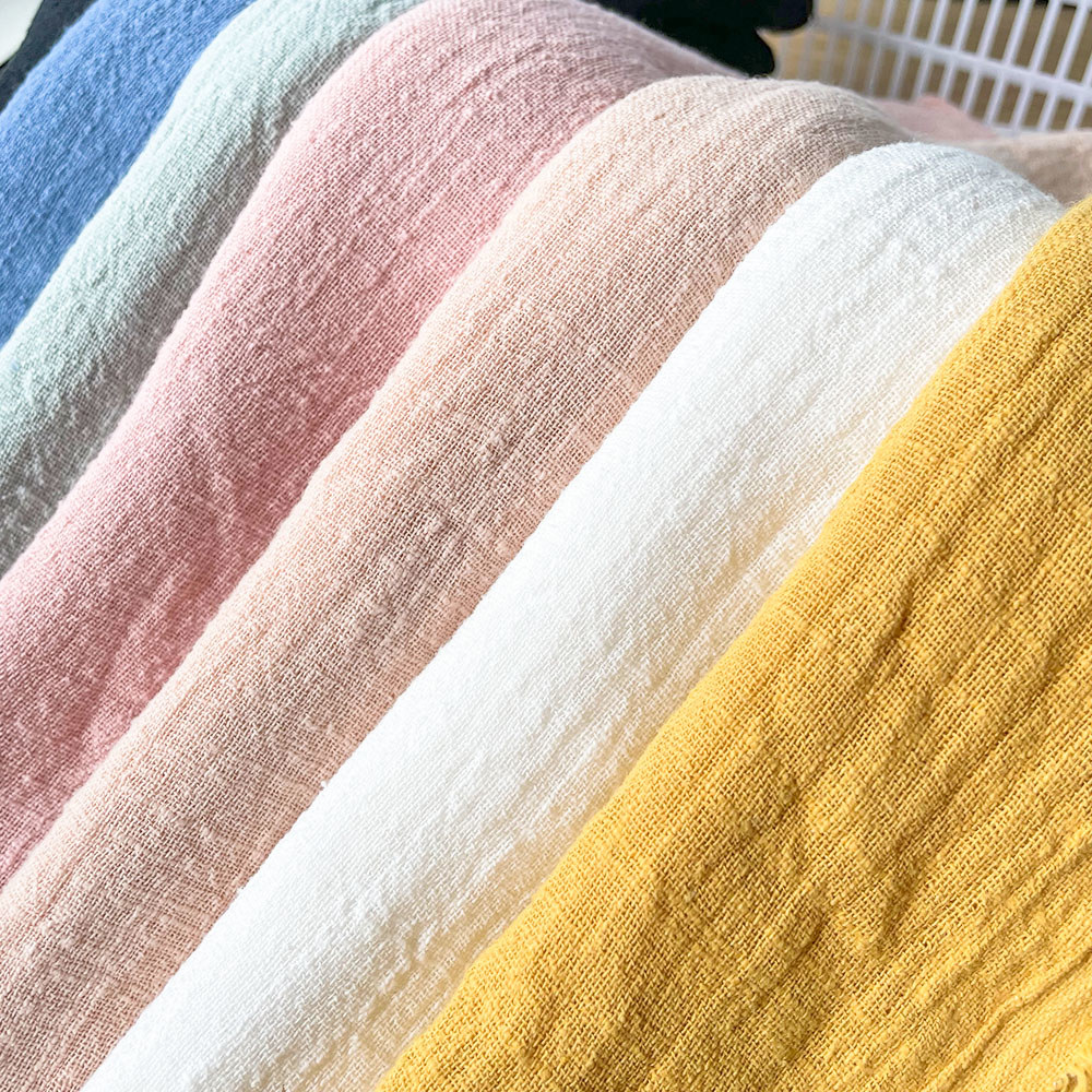 Renkli İnce Keten Pamuk Krep S - Linen Fabric Natural incelemesi ve fiyatı