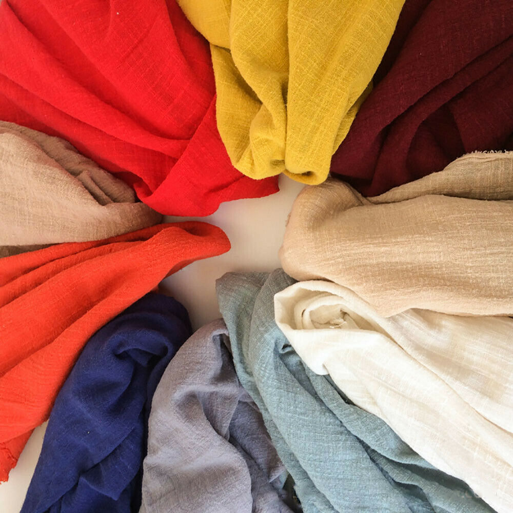 Renkli İnce Keten Pamuk Krep S - Linen Fabric Natural incelemesi ve fiyatı